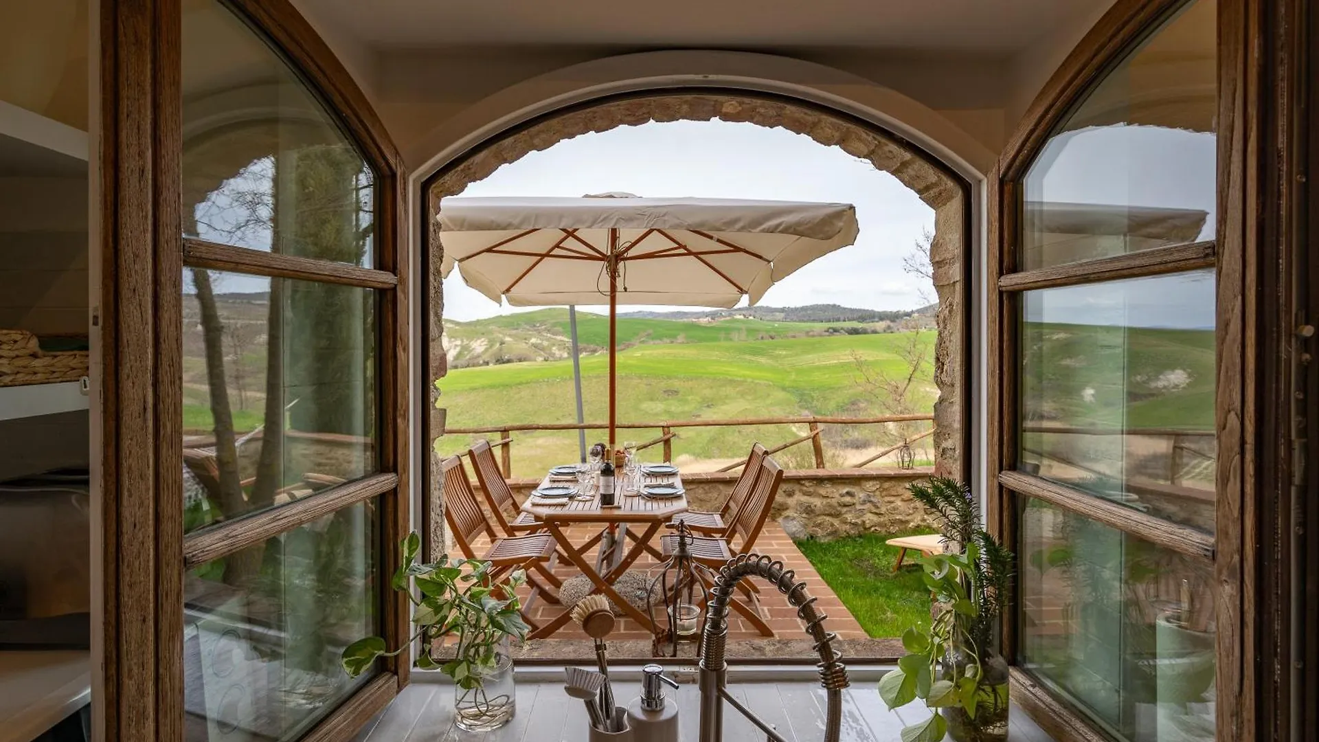 Podere Fossaccio Casa Cipresso Asciano Italy
